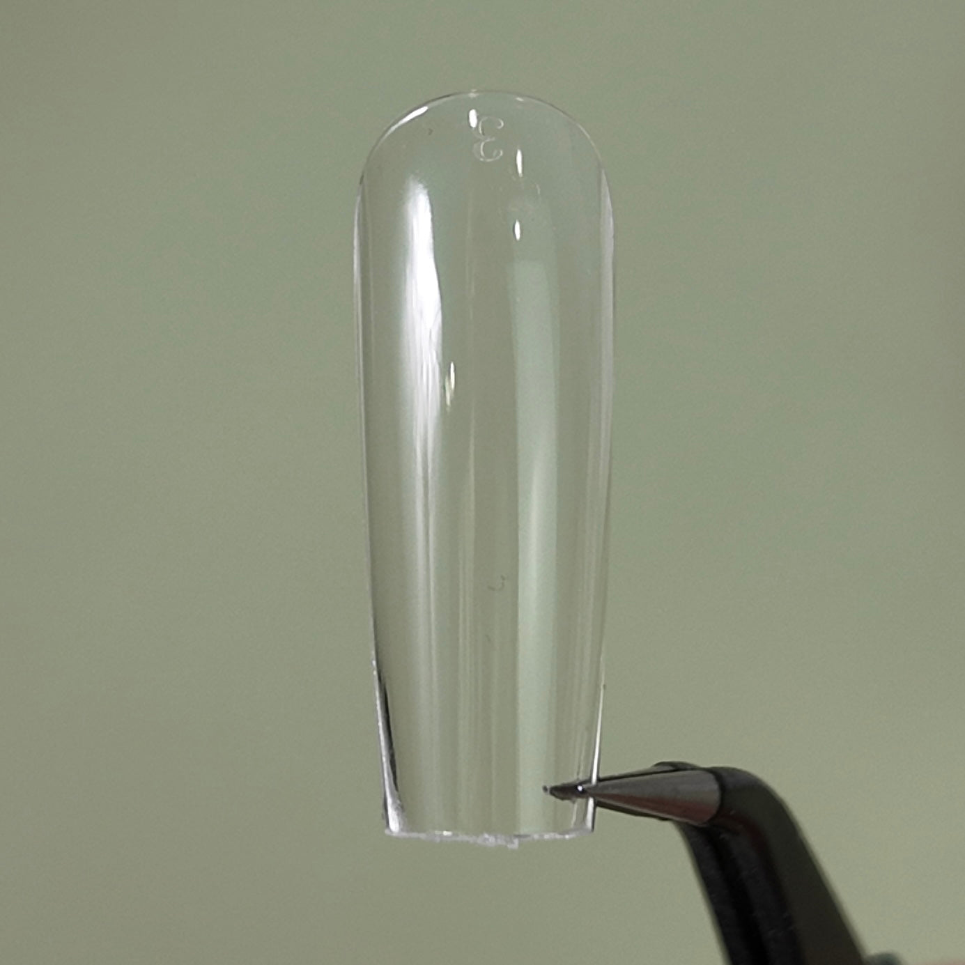 TiaraX | Clear Gel Tips (White Box) - Square Long