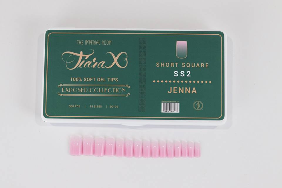 TiaraX | Colored Tips Box - EXPOSED Collection - Short Length