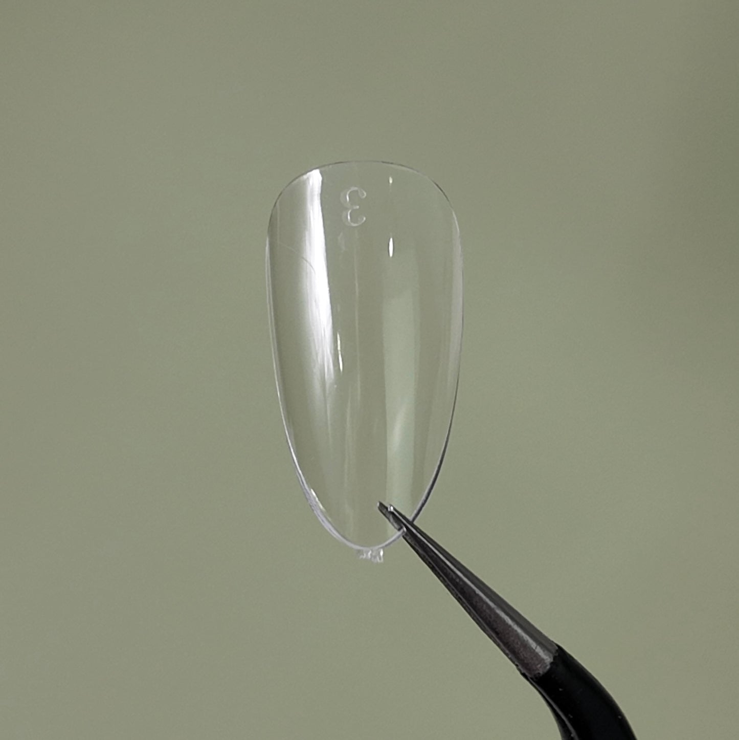 TiaraX | Clear Tips (White Box) - Almond Short