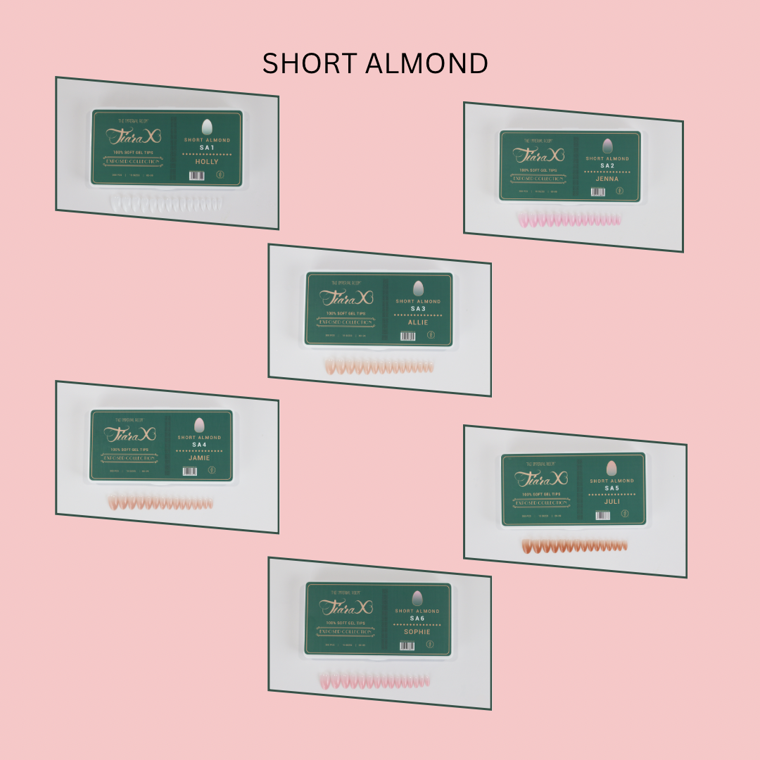 TiaraX | Colored Tips Box - EXPOSED Collection - Short Length