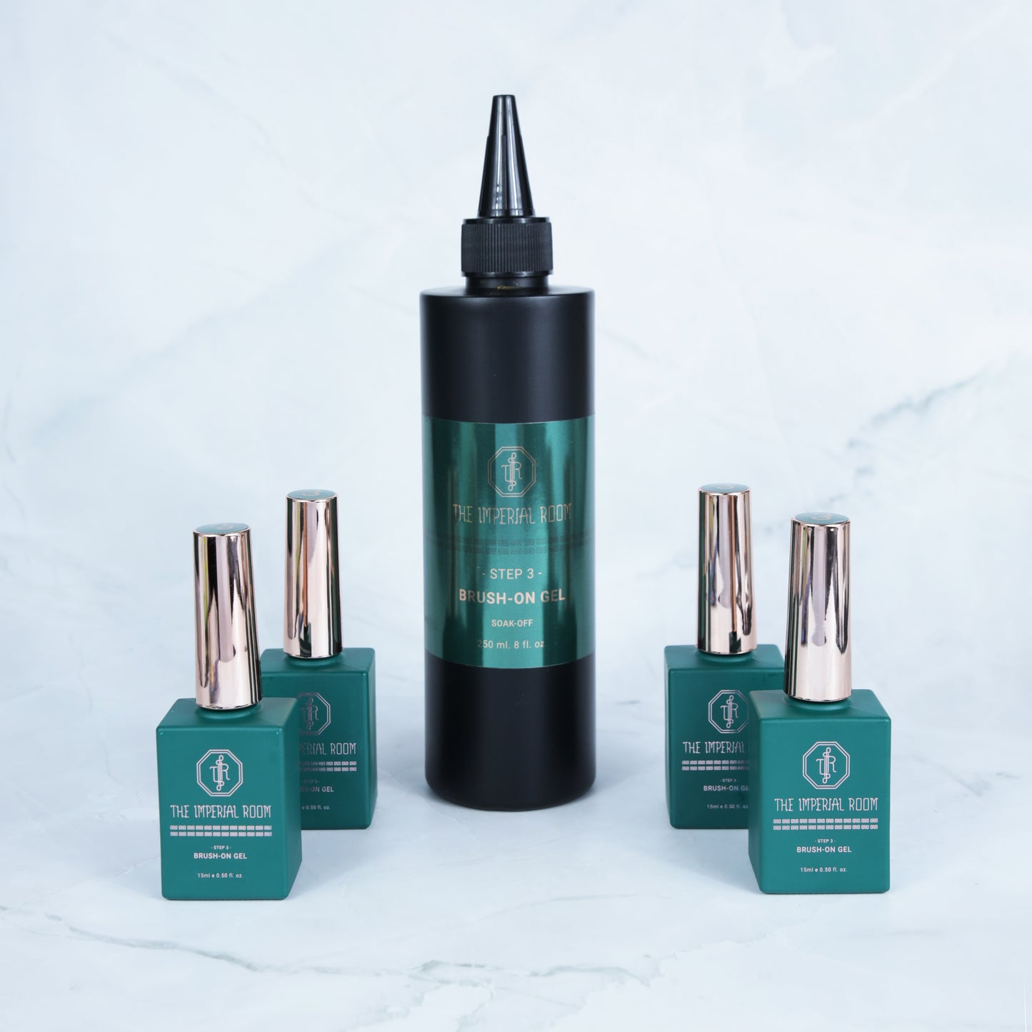 TiaraX Step 3 Brush-On Gel Refill Bundle