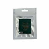 TiaraX Gel Tips Single Size Bags (White Bag) - Square Short
