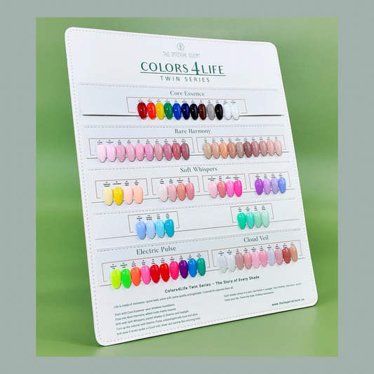 COLORS4LIFE TWIN SERIES - 76 DUO colors Gel Polish & Lacquer