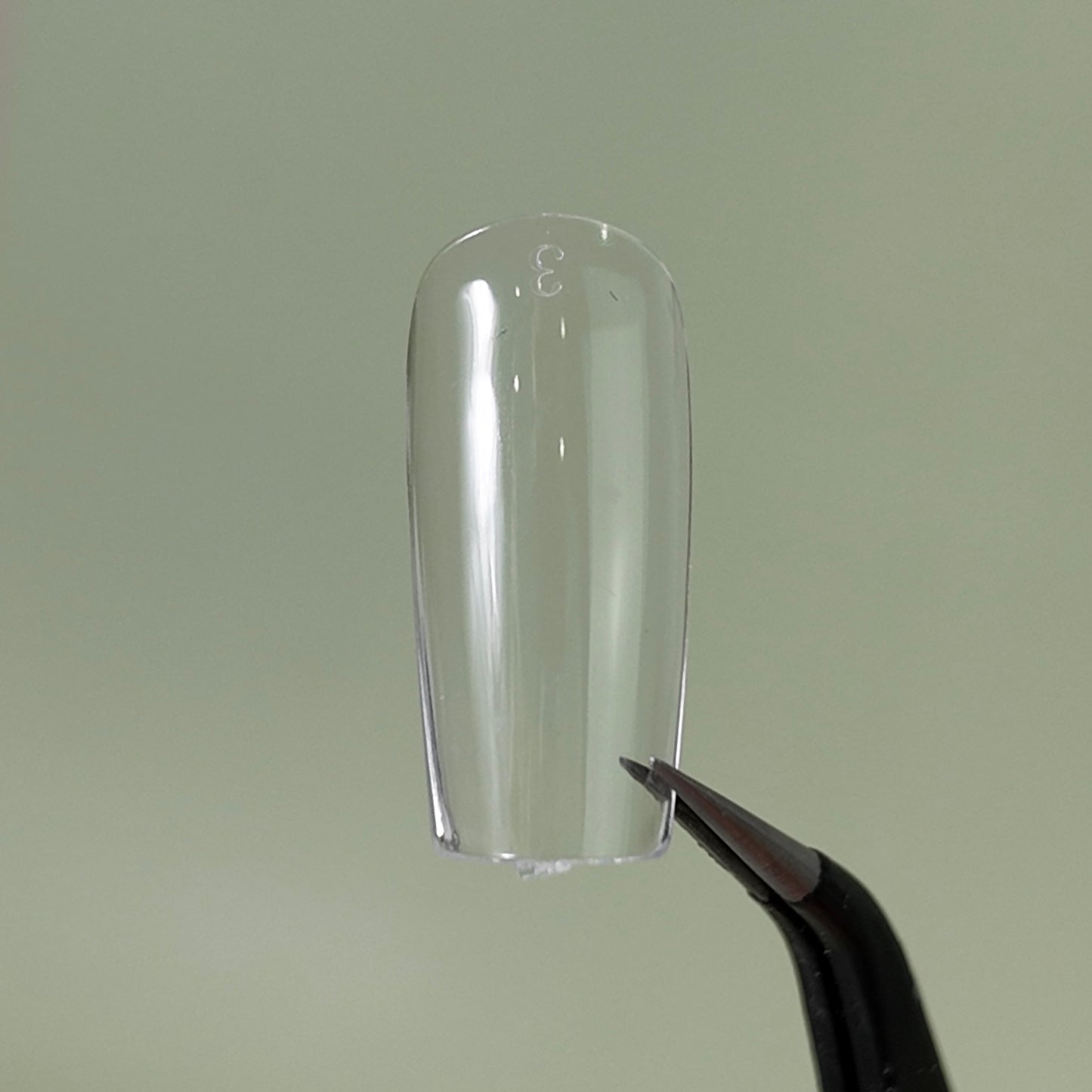 TiaraX | Clear Gel Tips (White Box) - Square Medium