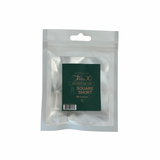 TiaraX Gel Tips Single Size Bags (White Bag) - Square Short