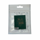 TiaraX Gel Tips Single Size Bags (White Bag) - Square Medium