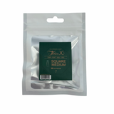 TiaraX Gel Tips Single Size Bags (White Bag) - Square Medium