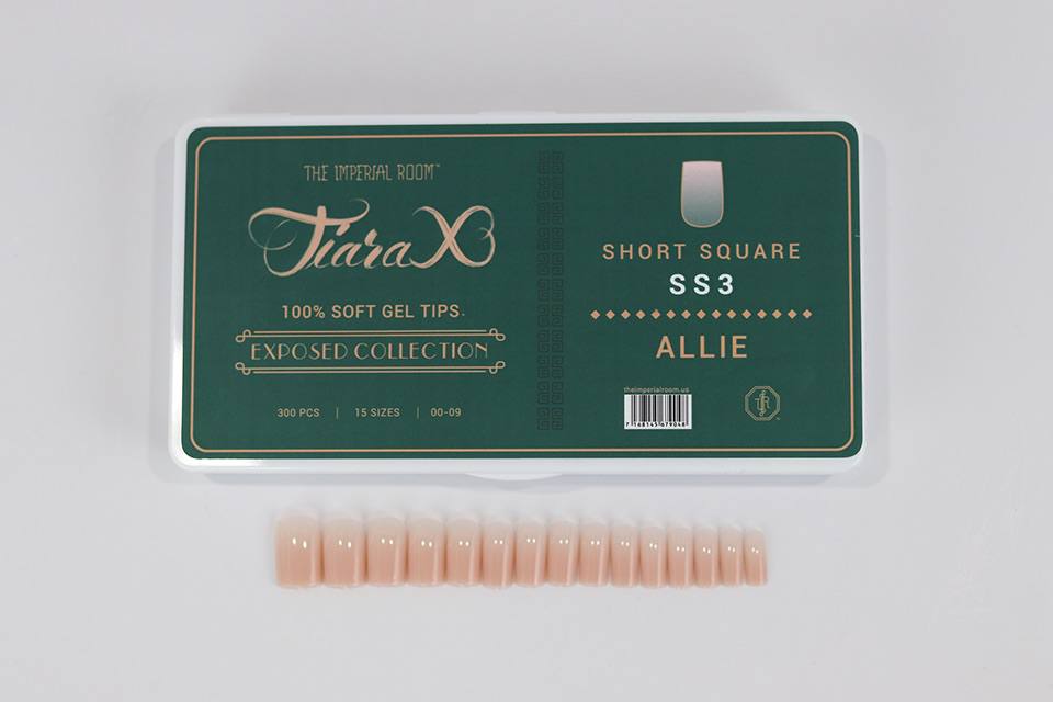TiaraX | Colored Tips Box - EXPOSED Collection - Short Length