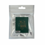 TiaraX Gel Tips Single Size Bags (White Bag) - Square Medium