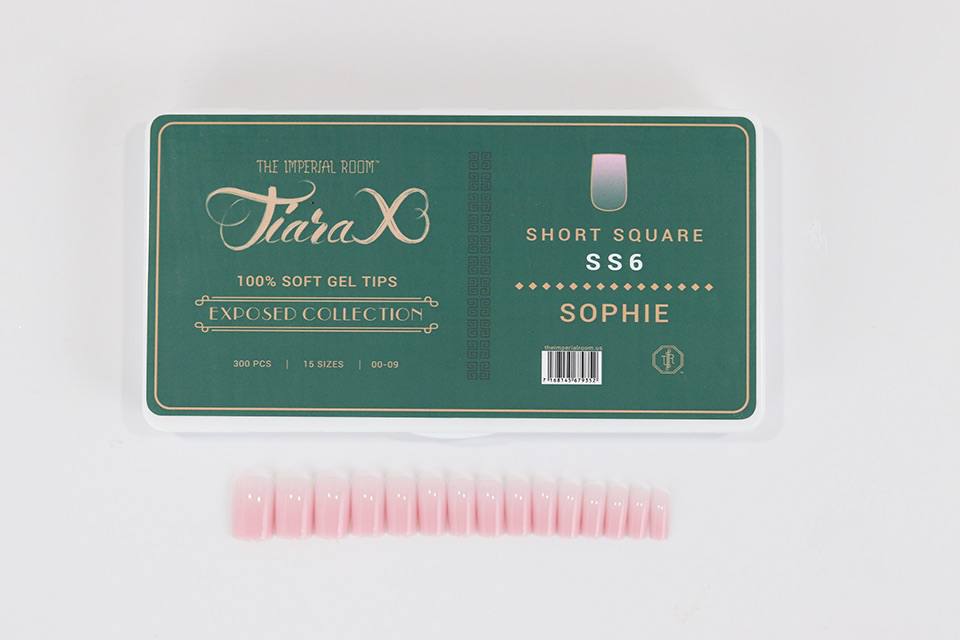 TiaraX | Colored Tips Box - EXPOSED Collection - Short Length