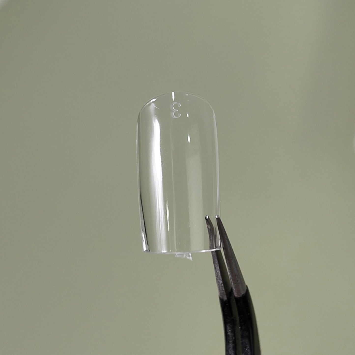 TiaraX | Clear Gel Tips (White Box) - Square Short