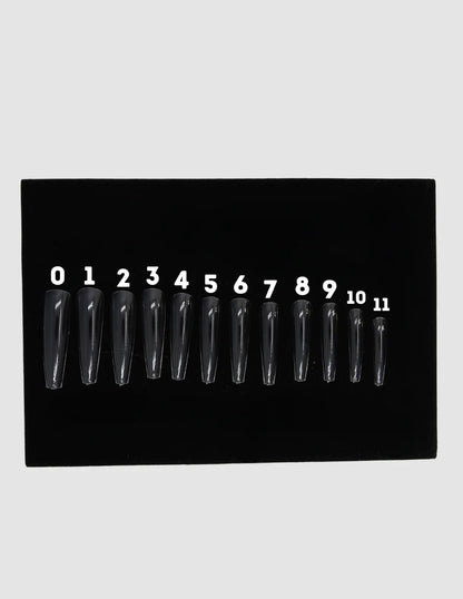 TiaraX Gel Tips Single Size Bags - Extreme Coffin