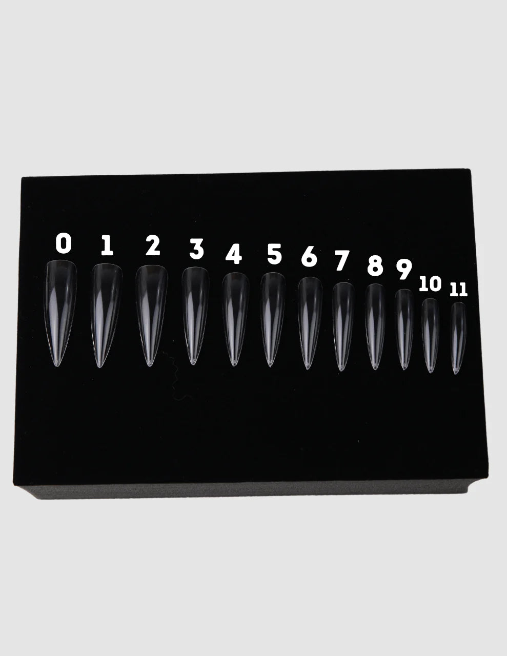 TiaraX Gel Tips Single Size Bags - Extreme Stiletto