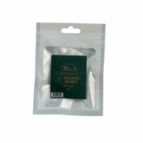 TiaraX Gel Tips Single Size Bags (White Bag) - Square Short