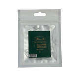 TiaraX Gel Tips Single Size Bags (White Bag) - Square Medium
