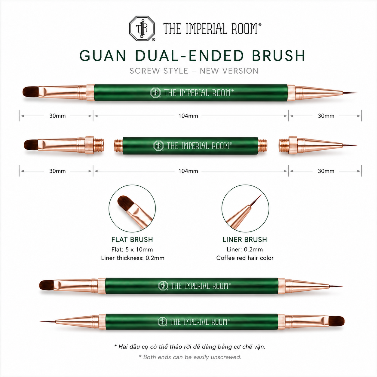 TIR - Guan Dual Brush
