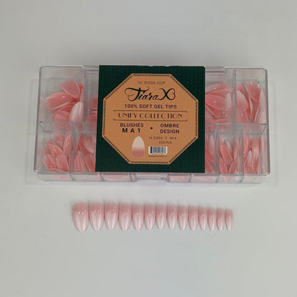 TiaraX Ombre Tips Box - UNIFY Collection - Medium Length