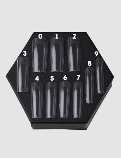 TiaraX Gel Tips Single Size Bags - Long Square