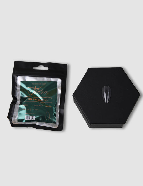 TiaraX Gel Tips Single Size Bags - Medium Almond