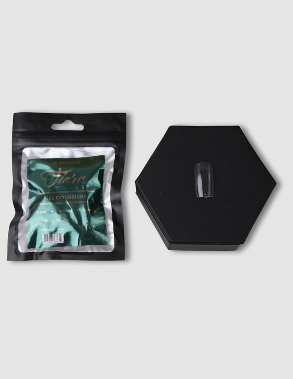 TiaraX Gel Tips Single Size Bags - Medium Square