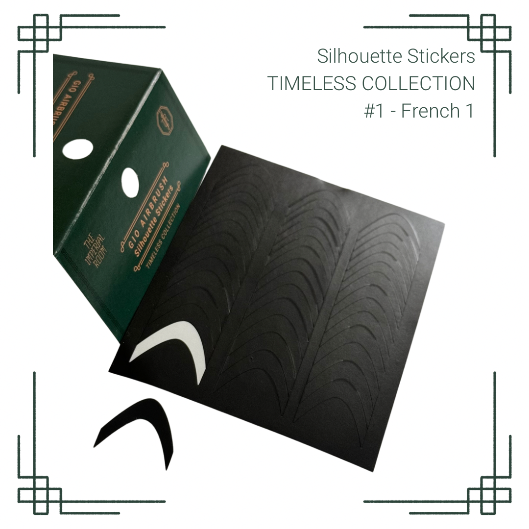 GIO Airbrush - Silhouette Stickers/Airbrush Stencils - Timeless Collection