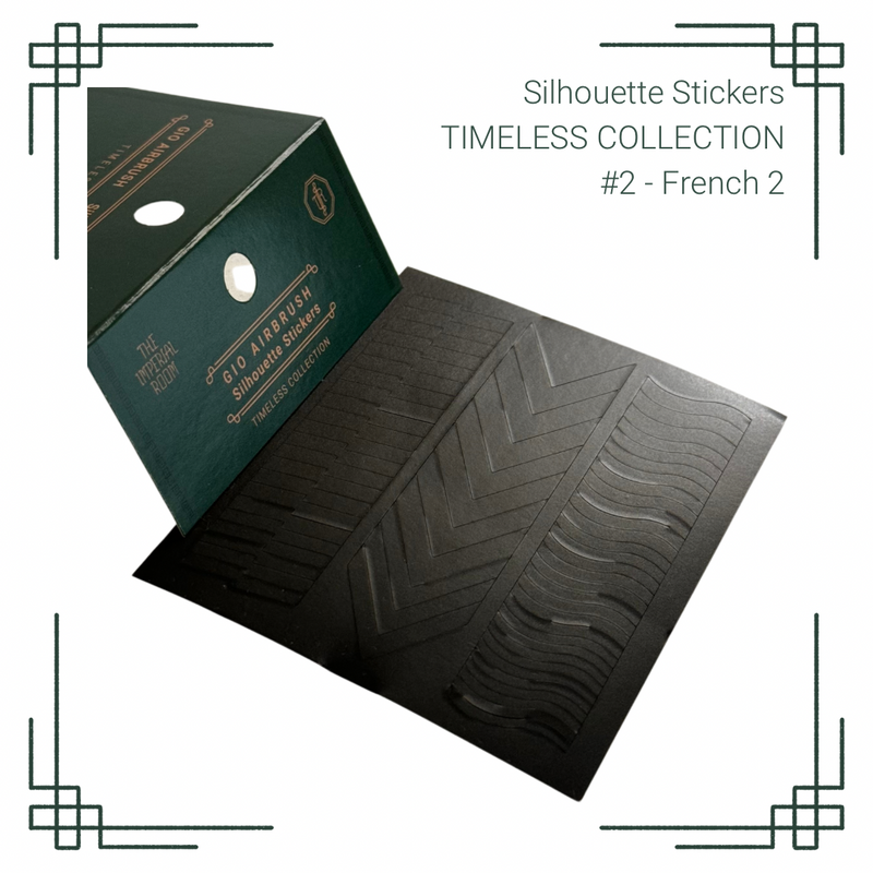 GIO Airbrush - Silhouette Stickers/Airbrush Stencils - Timeless Collec ...
