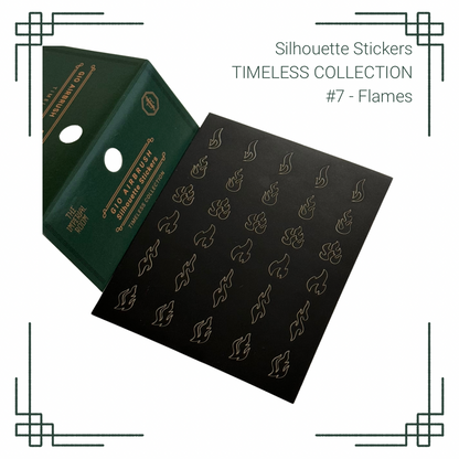 GIO Airbrush - Silhouette Stickers/Airbrush Stencils - Timeless Collection