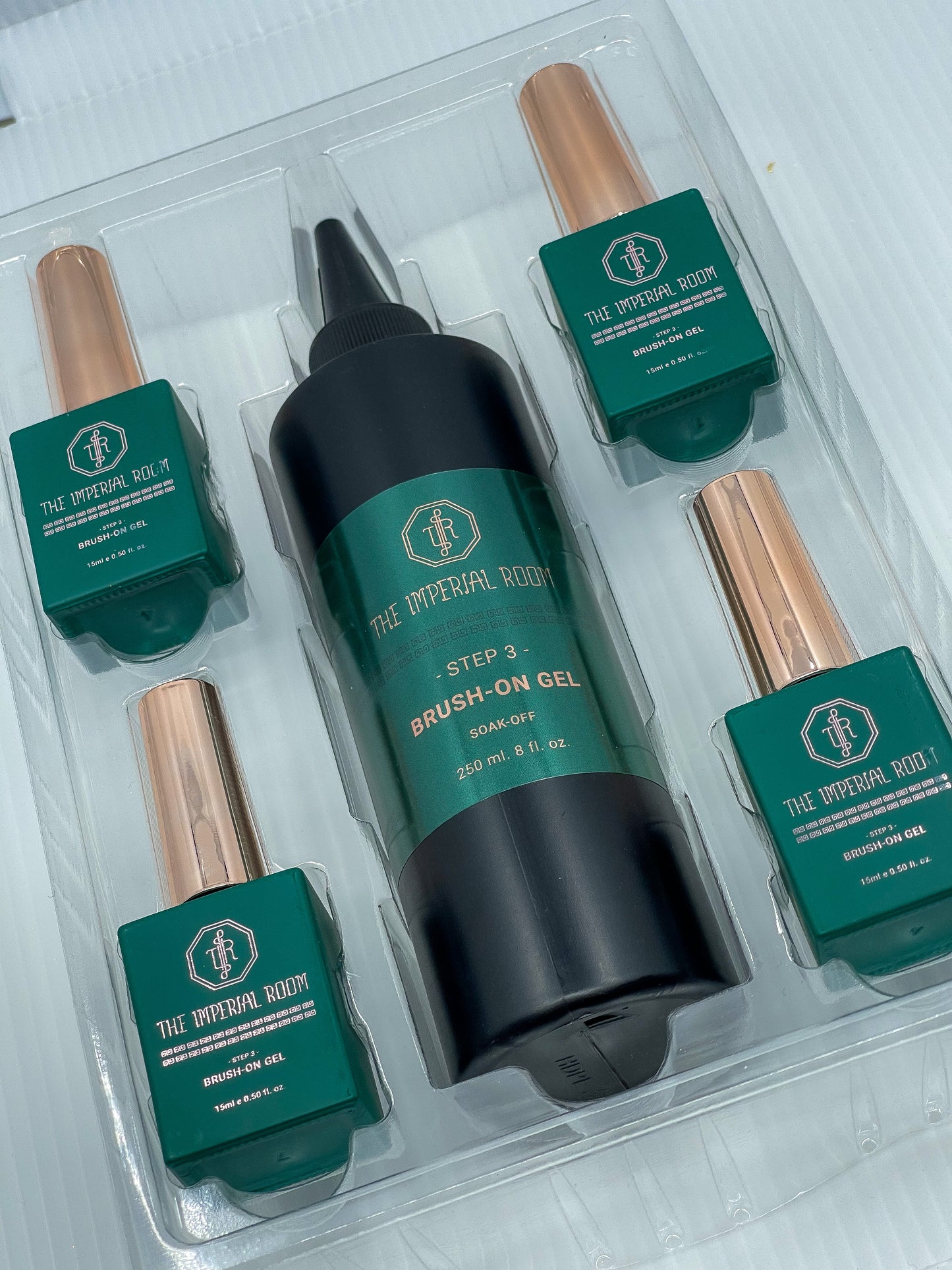TiaraX Step 3 Brush-On Gel Refill Bundle