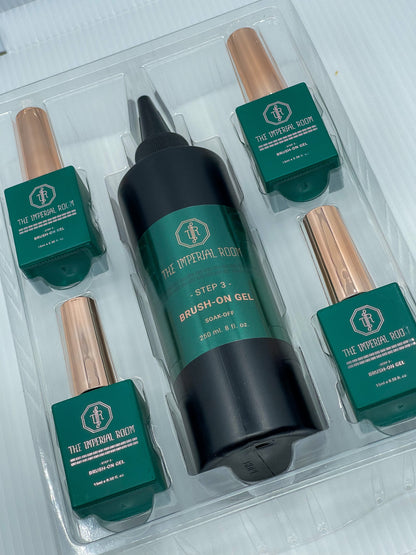 TiaraX Step 3 Brush-On Gel Refill Bundle