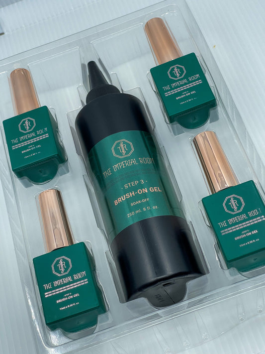 TiaraX Step 3 Brush-On Gel Refill Bundle
