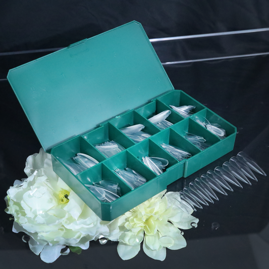 TiaraX Clear Tips Box - Extreme Stiletto